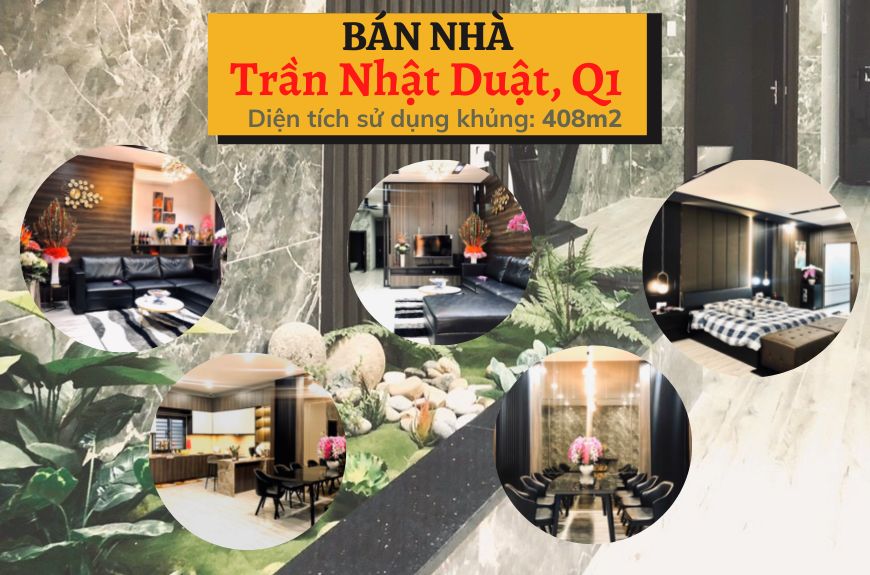 Bán nhà Trần Nhật Duật Quận 1